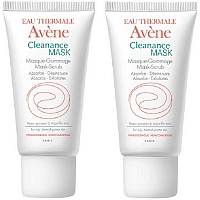 Авен Клинанс Маска для лица для глубокого очищения кожи НАБОР Avene Cleanance