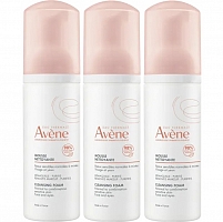 Авен Пенка очищающая для лица и области вокруг глаз НАБОР Avene